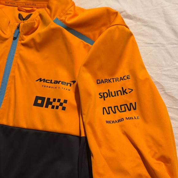 McLaren F1 Team Jacket in Orange and Black - Picture 5 of 7